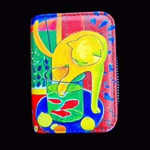 Matisse Cat Zipper Wallet